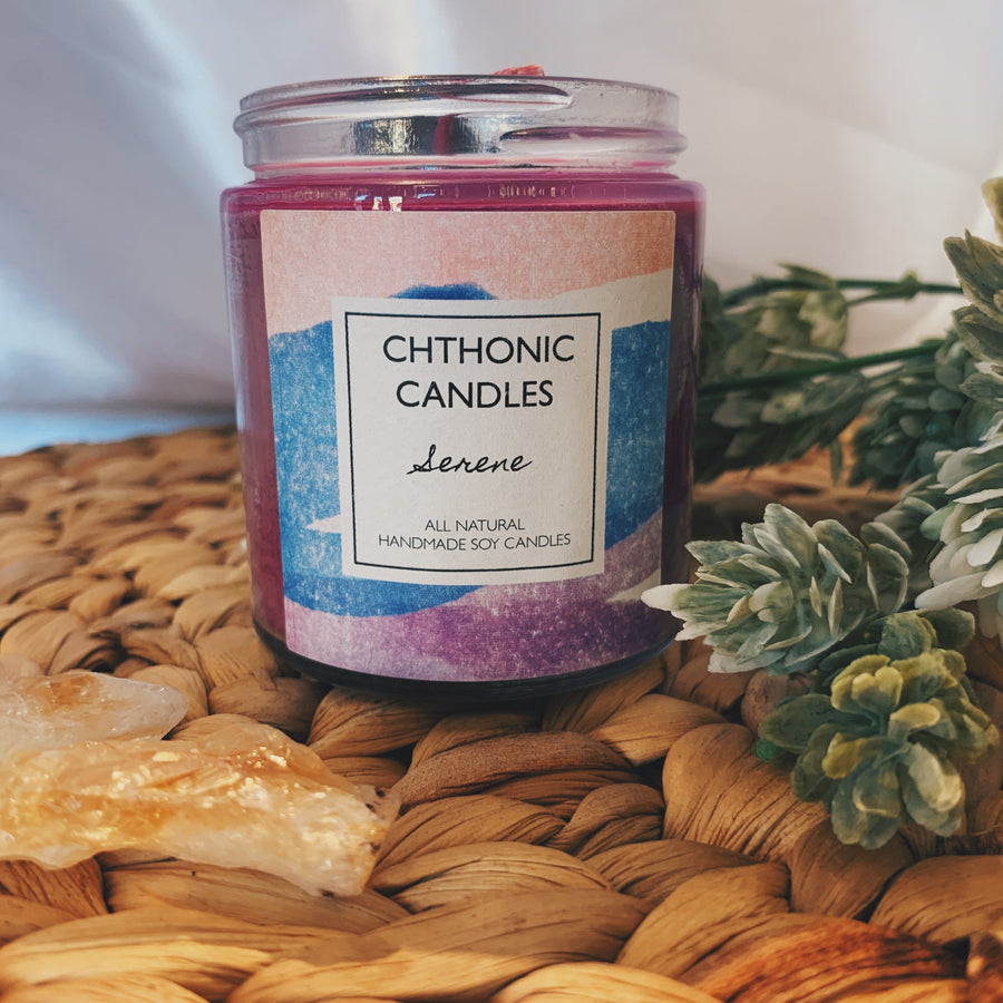 Chthonic Candles Serene 4oz