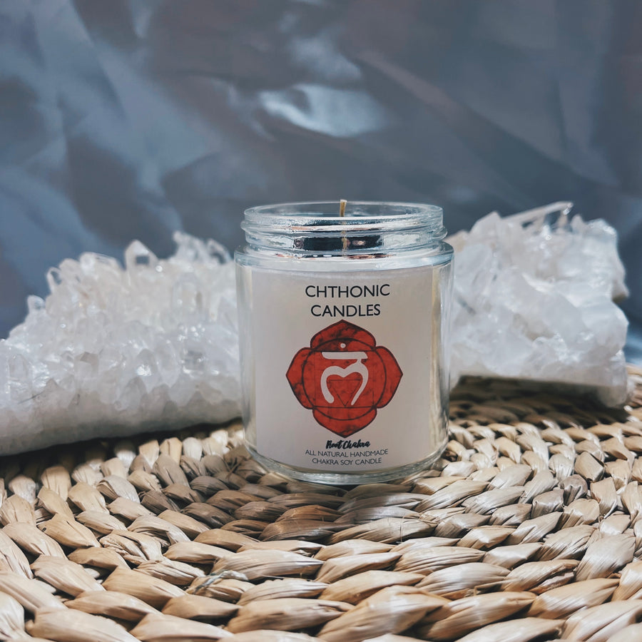 Chthonic Candles Root Chakra 4oz